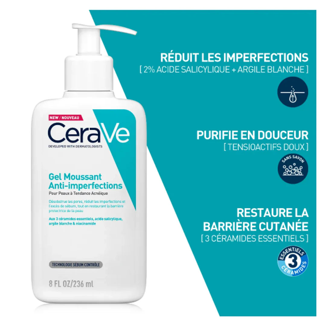 Cerave™ - Gel Moussant anti-imperfections